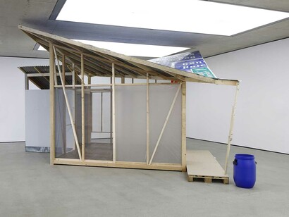 Verschiedene künstler, Räume öffnen! Ausstellungsansicht. Mit freundlicher genehmigung des Museum der Moderne