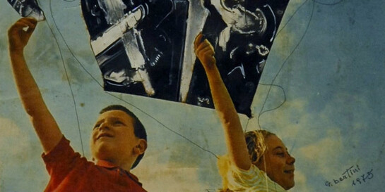 Gianni Bertini. Il Tempo. Courtesy of Galleria d'arte Roccatre