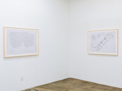 Mark Bennett, Exhibition view. Courtesy of Mark Moore Gallery 