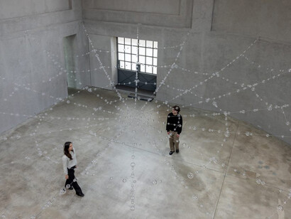 Mona Hatoum, Over, under and in between, exhibition view. Courtesy of Fondazione Prada