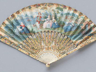Fans of the Eighteenth Century. Courtesy of De Young Museum