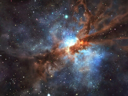 Los más entendidos aseguran que una estrella nace a partir de la condensación de materia en una región determinada de una nube de gas y polvo