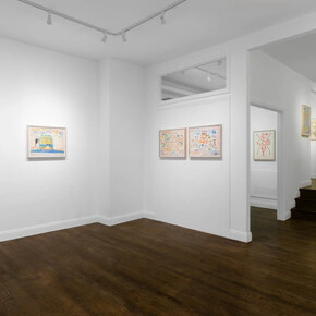 Frank Romero, De aquí y de allá. Frank Romero, a survey, exhibition view. Courtesy of Ruiz-Healy Art