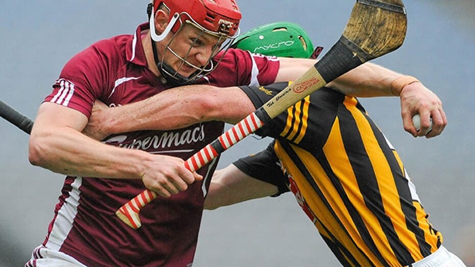 Disputa entre los jugadores de hurling Paul Murphy y Joe Canning