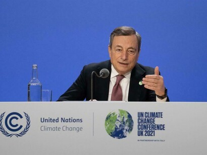 Italian Prime Minister Mario Draghi 