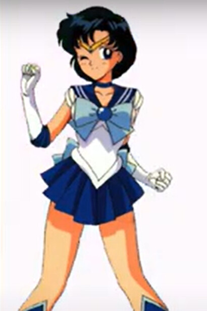 Sailor Mercury boasts an elegant and intellectual style reflecting her calm and collected personality. The blue color is dominant in her outfit, symbolizing intelligence and tranquility