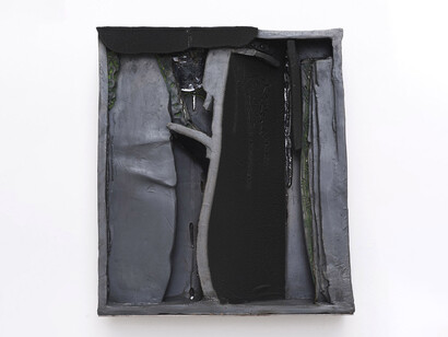 Arlene Shechet, Touching ground: deep breath. Courtesy of Galerie Lelong