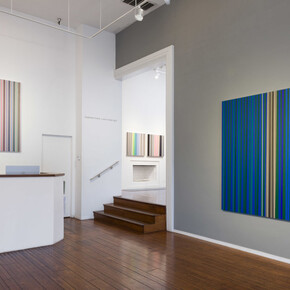 Gabriele Evertz, Colors make light, exhibition view. Courtesy of Louis Stern Fine Arts