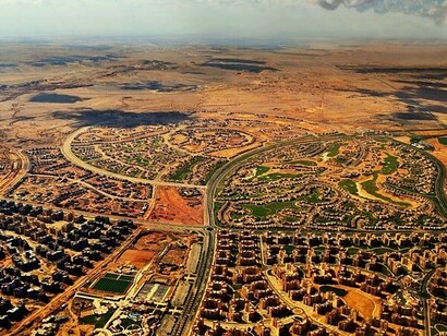 New Cairo veduta aerea