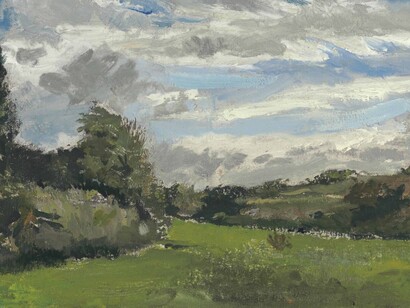 Vincent van Gogh, In de duinen, 1883. Collezione privata