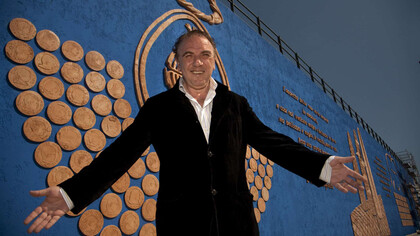 Antonio Presti a Fiumara d'Arte