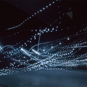 All Possible Paths. Courtesy of ArtScience Museum