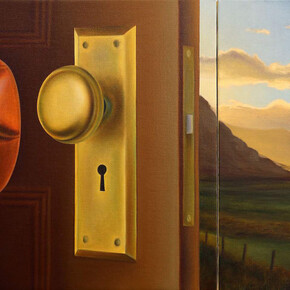 Landon Bailey Higgins, Golden valley (detail), 2023-2026. Courtesy of Gallery Poulsen