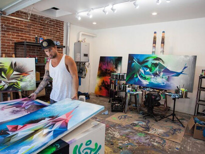 Mikael B. Courtesy of Gregorio Escalante Gallery