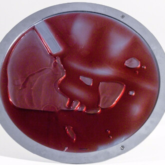 Giovanni Anceschi, Rotondoliquido, 2015. Courtesy of Galleria Tega