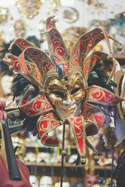 Carnivals reflect the true carnival of rust underneath the grandeur