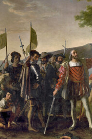 «Desembarco de Colón» (1847), John Vanderlyn