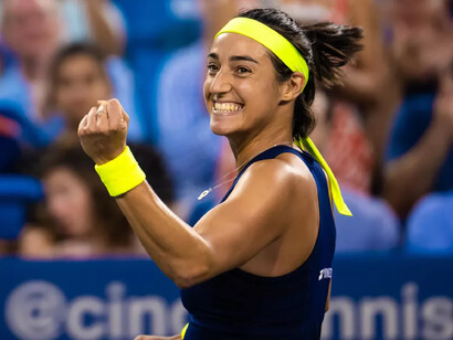 Caroline Garcia.ce n’est peut-être pas terminé, car “Flying Caro” compte bien poursuivre sur sa lancée. © Photo Getty