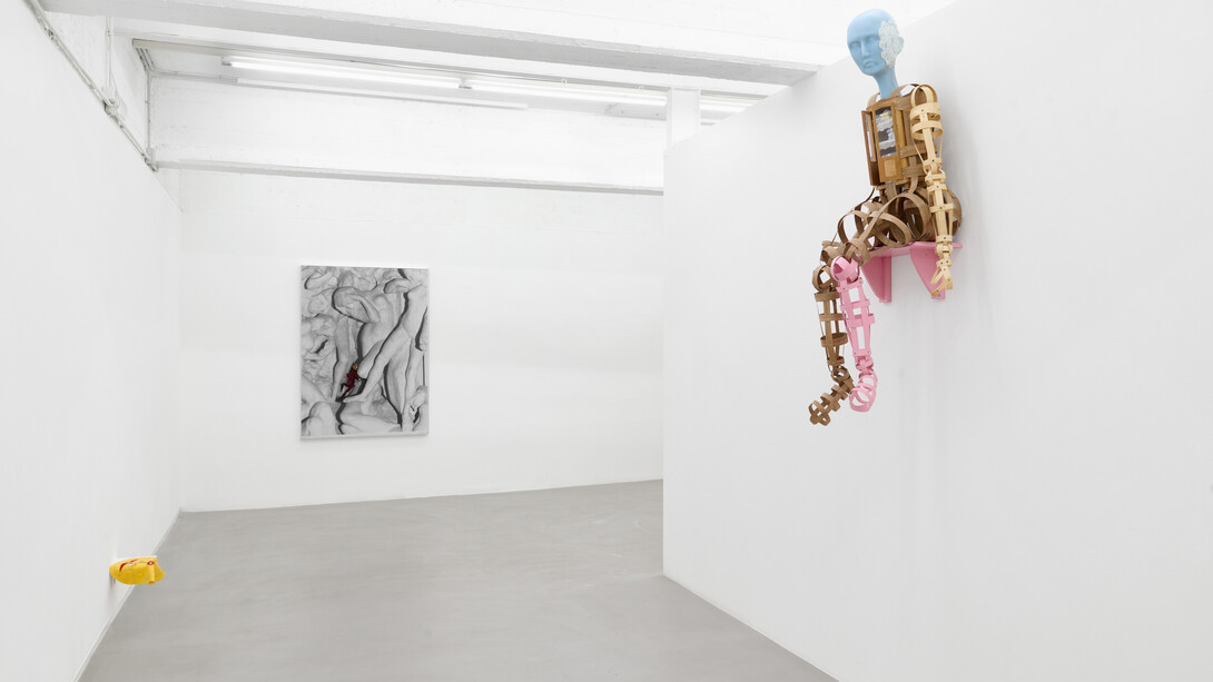 Various artists, All together: goodbye master!, vista della mostra. Cortesia di ArtNoble Gallery