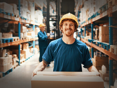 Trabajadores del sector logístico