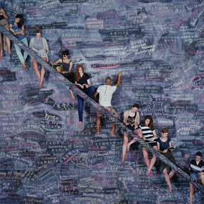 Wang Qingsong, One World, One Dream, 2014, C-print, h180 x w225 cm x 2