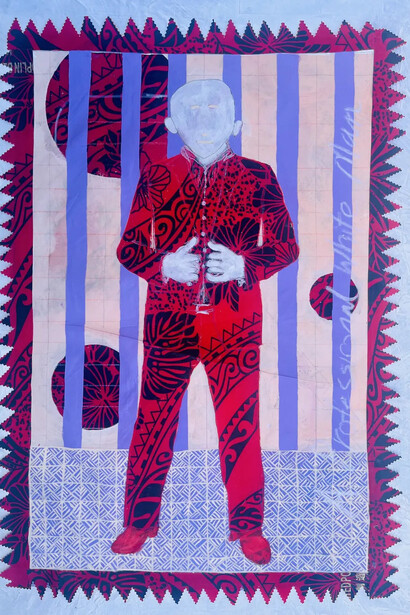 Telly Tuita, Professional white man (detail), 2026. Courtesy of MARS