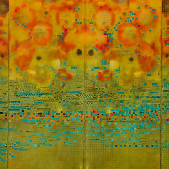 Susan Goethel Campbell, Aegean narrative no. 3, 2025. Courtesy of David Klein Gallery