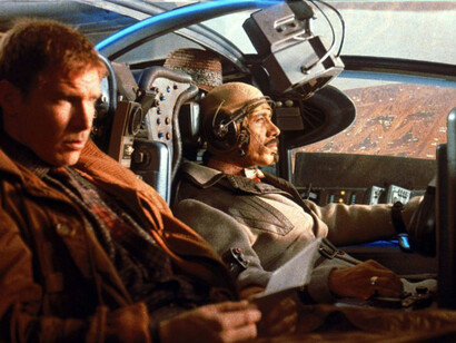 Blade Runner. Harrison Ford e Edward James Olmos