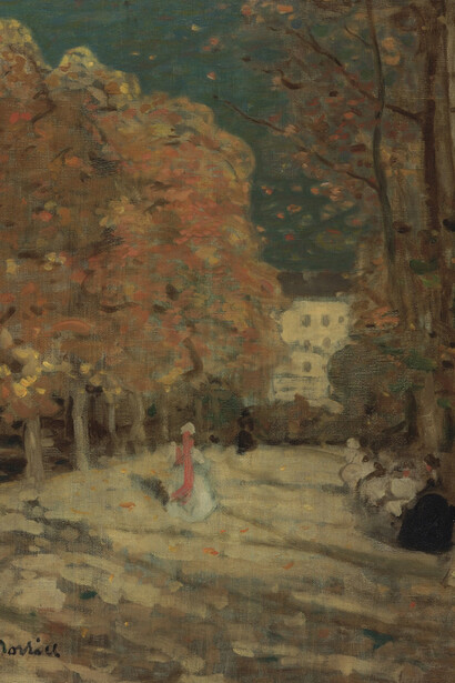 James Wilson Morrice, Jardin du Luxembourg, Paris. Courtesy of National Gallery of Canada