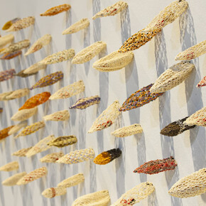 Juliana Góngora Rojas, Lengüitas sagradas (Sacred little tongues) (detail), 2022. Courtesy of The Art Institute of Chicago