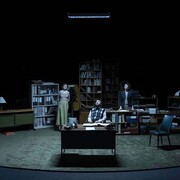 Edificio 3. Storia di un intento assurdo, vista dell'opera. Per gentile concessione del Teatro Donizetti