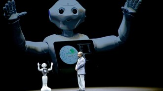 Pepper, the humanoid robot from SoftBank Robotics