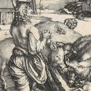 Albrecht Dürer, Der verlorene Sohn, um 1496. Mit freundlicher Genehmigung der Staatsgalerie Stuttgart