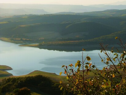 Il lago di Corbara