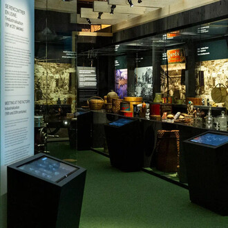 Le Québec, autrement dit, vue d'exposition. Avec l'aimable autorisation du Musée de la civilisation