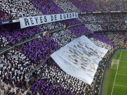 La afición del Real Madrid