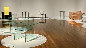 Exhibition view, The Work of Shiro Kuramata: A Microcosmos of Memory, Setagaya Art Museum, Tokyo, Photo: Alma Reyes
