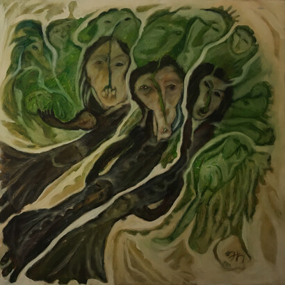 Kamala Ishaq, Three Trees, 2016 © the artist