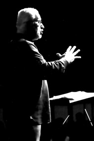 Symbolisches Bild einer Rede