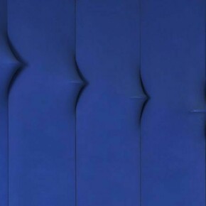 Agostino Bonalumi, Blu abitabile, 1967, courtesy of the artist