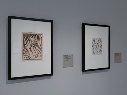 Cubist Drawings by Otto Gutfreund. Courtesy of National Gallery