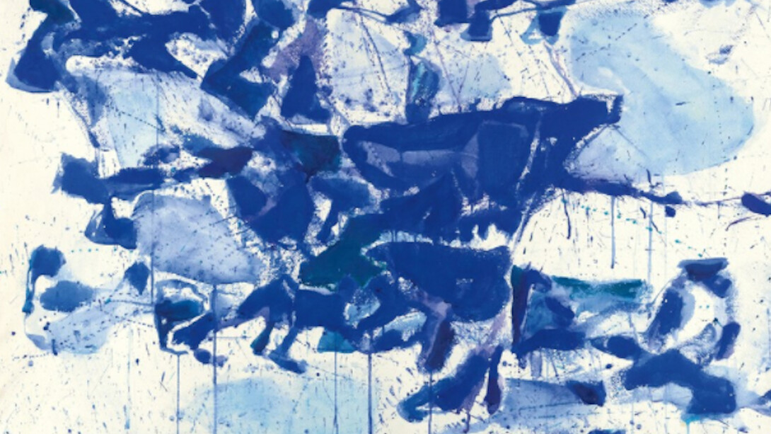 Sam Francis. Courtesy of Bernard Jacobson Gallery
