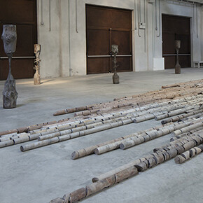 Giorgio Andreotta Calò
“La scultura lingua morta III”, exhibition view, Sprovieri Gallery, London, 2015
Courtesy Sprovieri Gallery, London
Photo: Riccardo Abate