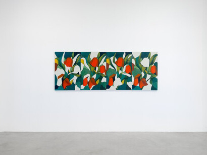 Ryan Mrozowski, Space echo, exhibition view. Courtesy of Galerie Nordenhake