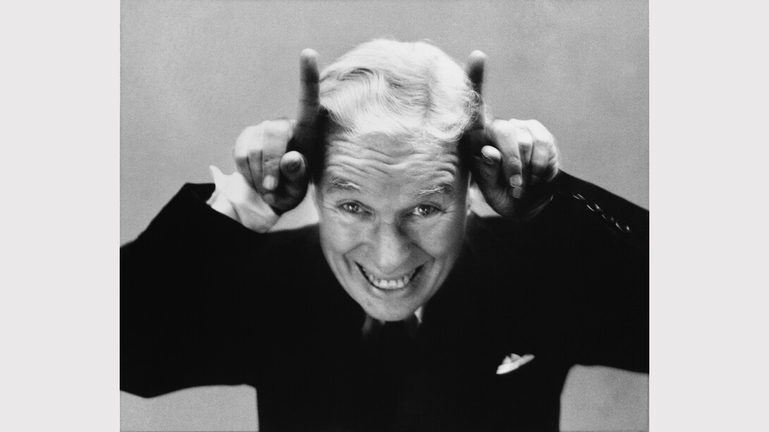 Richard Avedon,
Charles Chaplin, actor, New York, September 13, 1952.
© The Richard Avedon Foundation.
Courtesy Gagosian