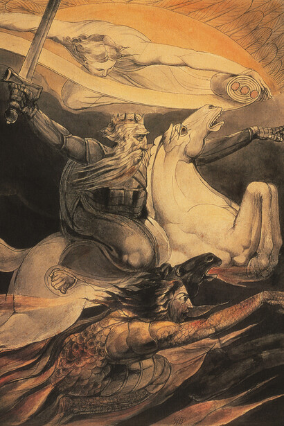 William Blake, Death on a Pale Horse, 1800