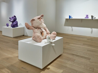 Daniel Arsham, Exhibition view. Courtesy of Perrotin 