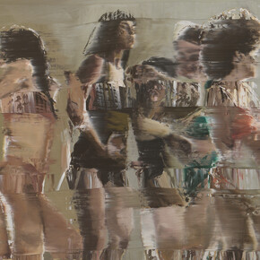 Andy Denzler, Shattered figures I, 2025. Courtesy of Opera Gallery