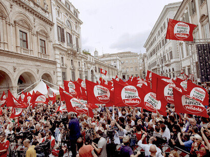Manifestazione di SEL