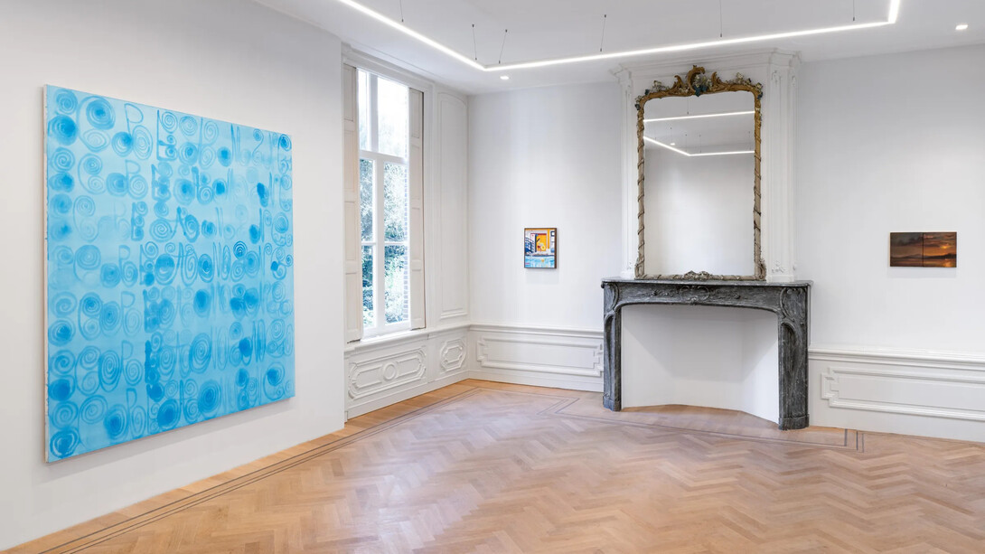 Various artist, Swimming, exhibition view. Courtesy of GRIMM